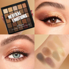 BEUSELF shimmer swatch on skin highlighting reflective golds for luminous lids