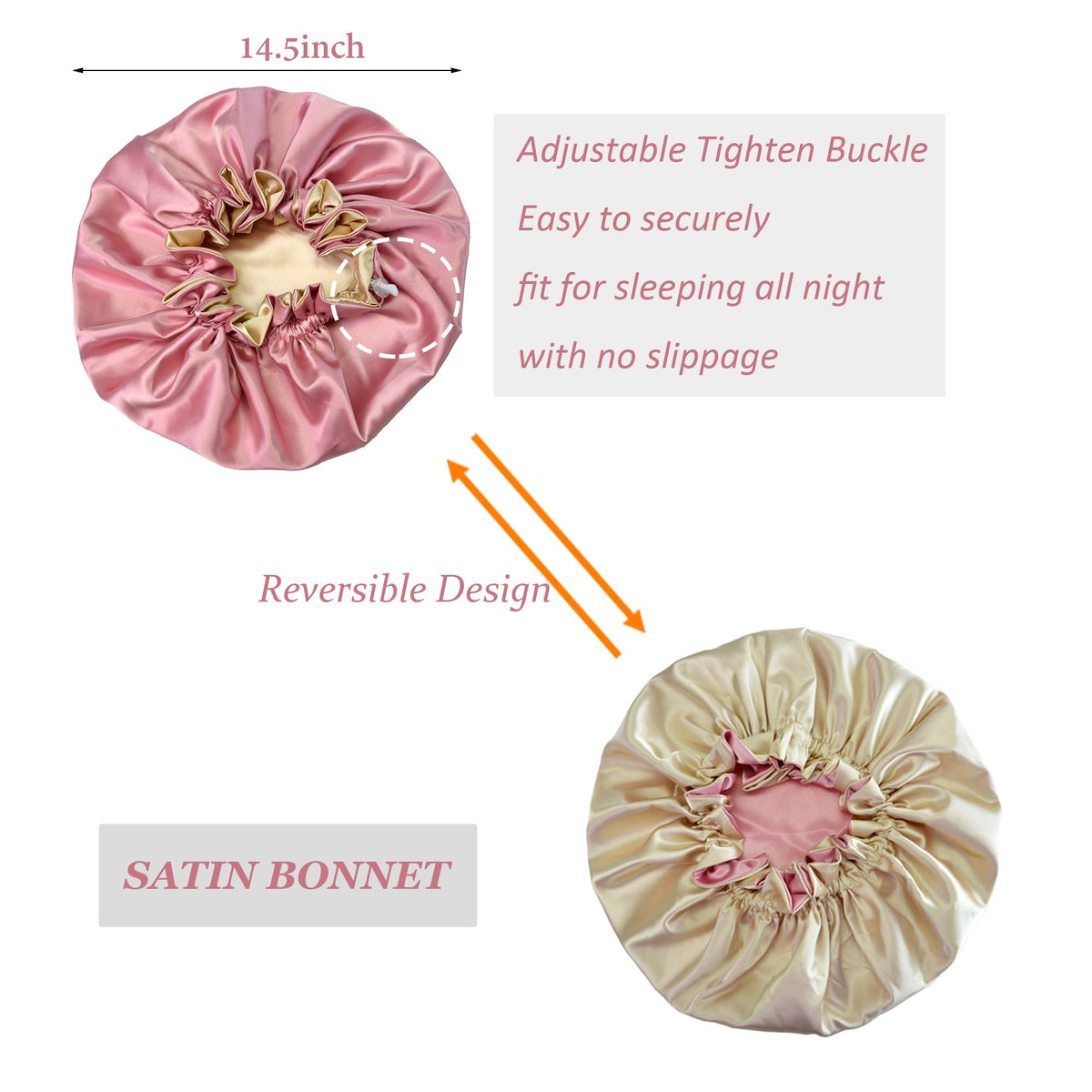 Beutyme satin texture close-up highlighting smooth, friction-reducing fabric
