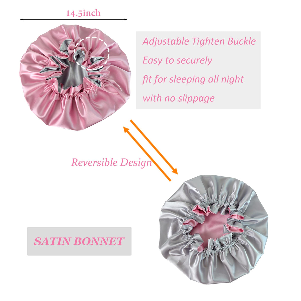 Beutyme satin fabric close-up highlighting smooth texture benefit