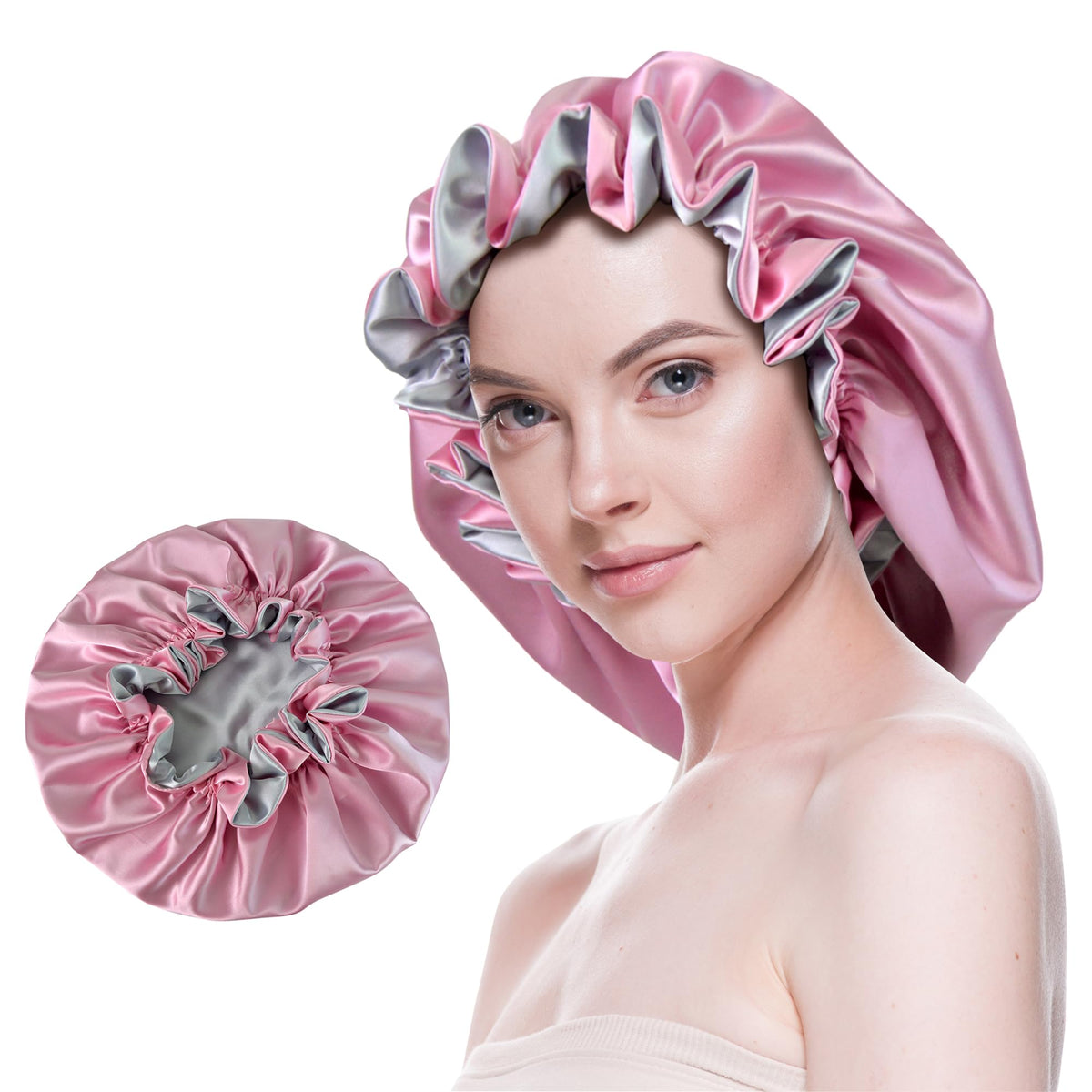 Beutyme bonnet front view showing design and fit benefits