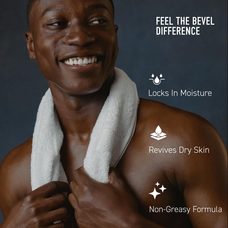 Bevel body cream pump action being applied for quick non-greasy benefit