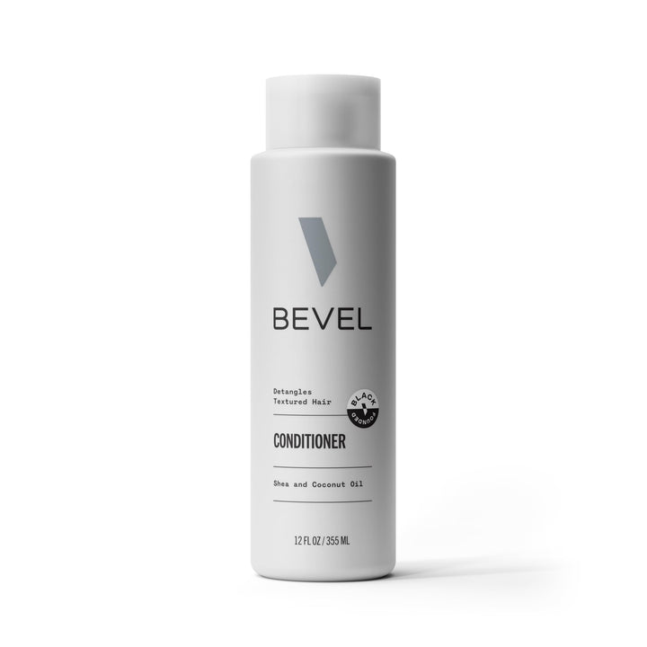 Bevel bottle front 12oz shows product and brand for clear identification and value