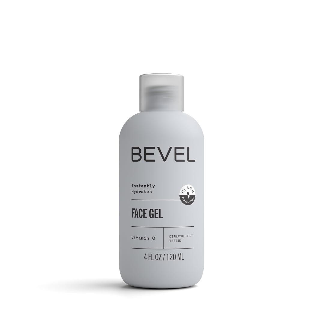 Bevel front packaging showing clear gel and balanced hydration benefit