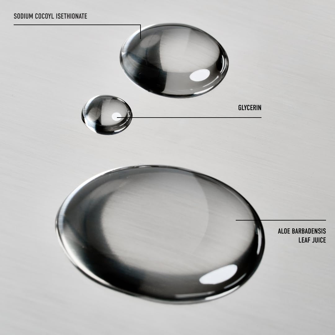Bevel pump dispensing creamy lather for easy cleansing