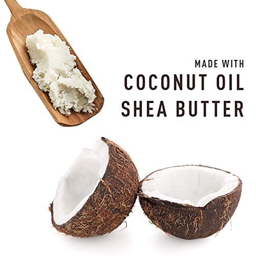 Bevel shampoo in hand on wet textured hair showing detangling benefit