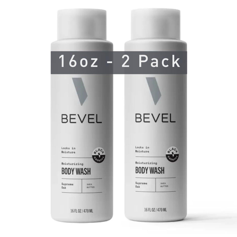 Bevel Supreme Oak front packaging showing bottle and scent clarity