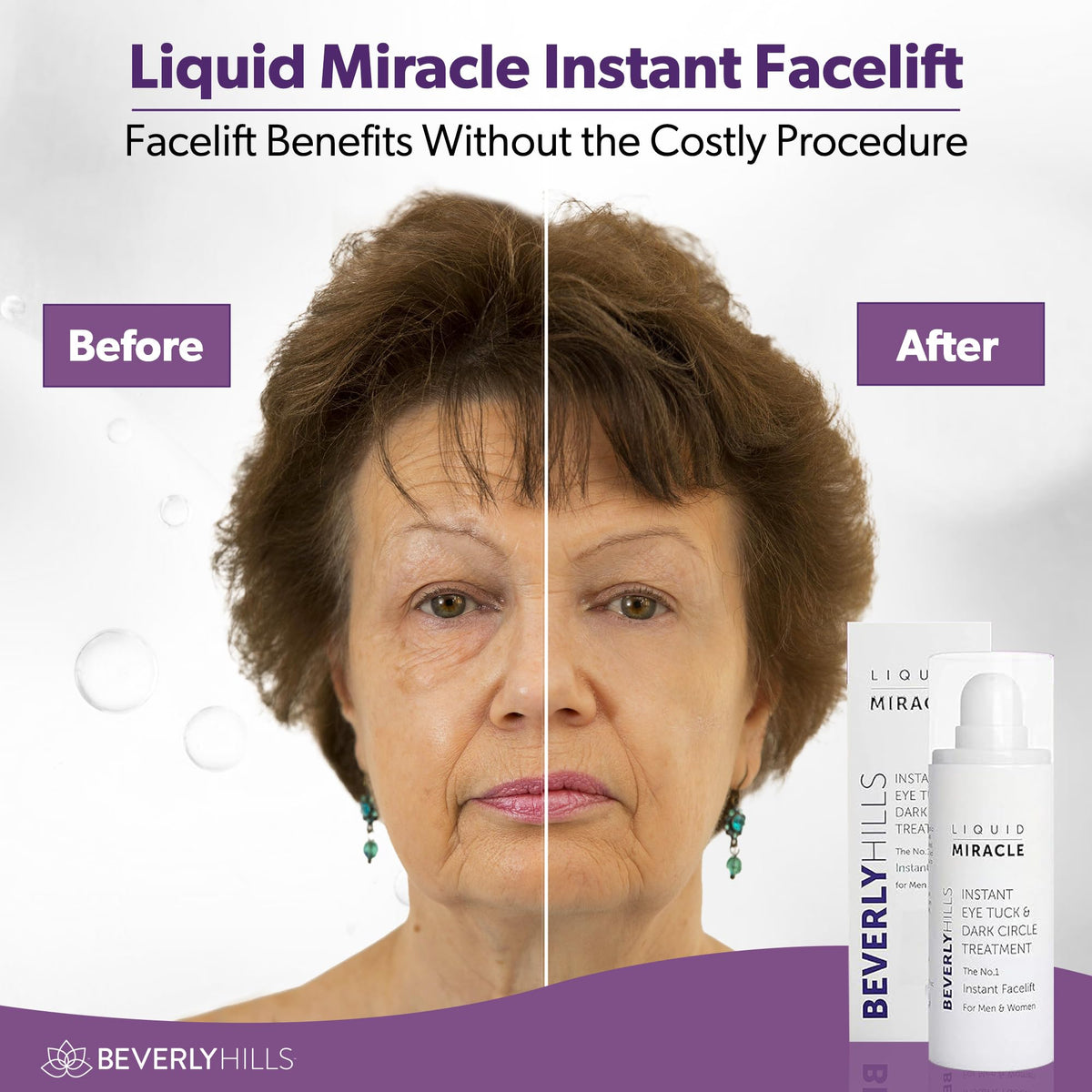 Beverly Hills dropper dispensing serum to show precise application benefit