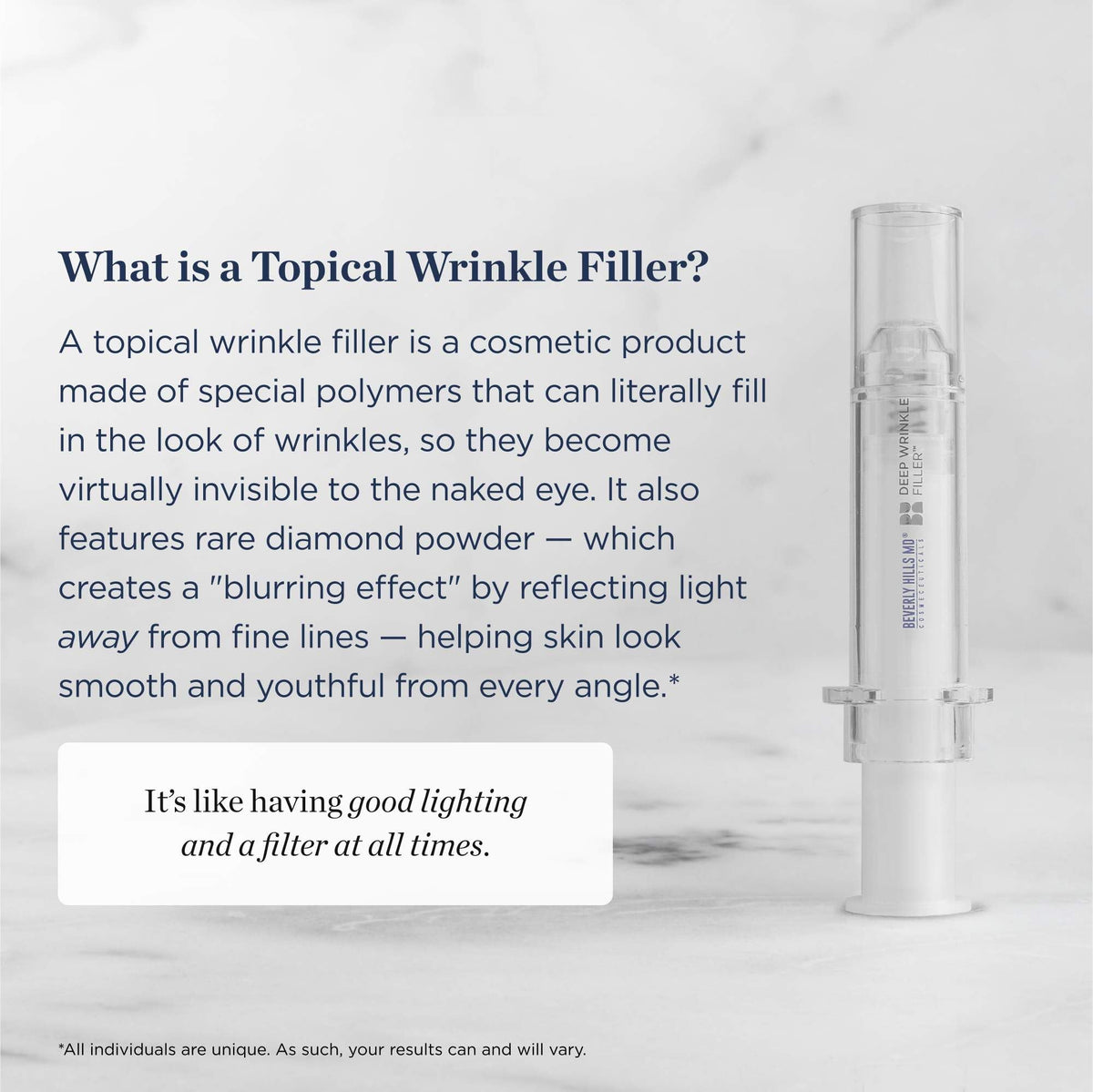 Beverly Hills MD applicator detail for precise targeted wrinkle application