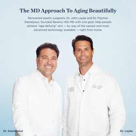 Beverly Hills MD cream in morning routine for hydrated, toned skin