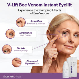 BEVERLY HILLS close-up of lightweight serum texture highlighting smooth absorption