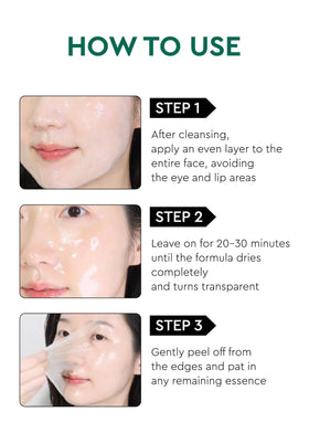 BE+WANTS ingredient label close-up showing seaweed, PDRN, and AHA/BHA transparency benefit