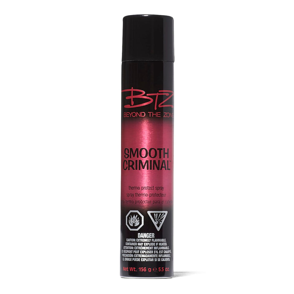 Beyond the Zone front packaging showing spray can and label benefits