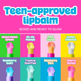 BeYoutiful close-up of balm texture on fingertip showing smooth non-waxy feel