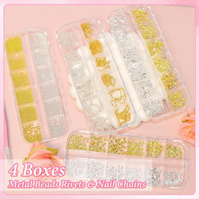 bezztito chain and cross charms arranged to show mix-and-match styling benefits