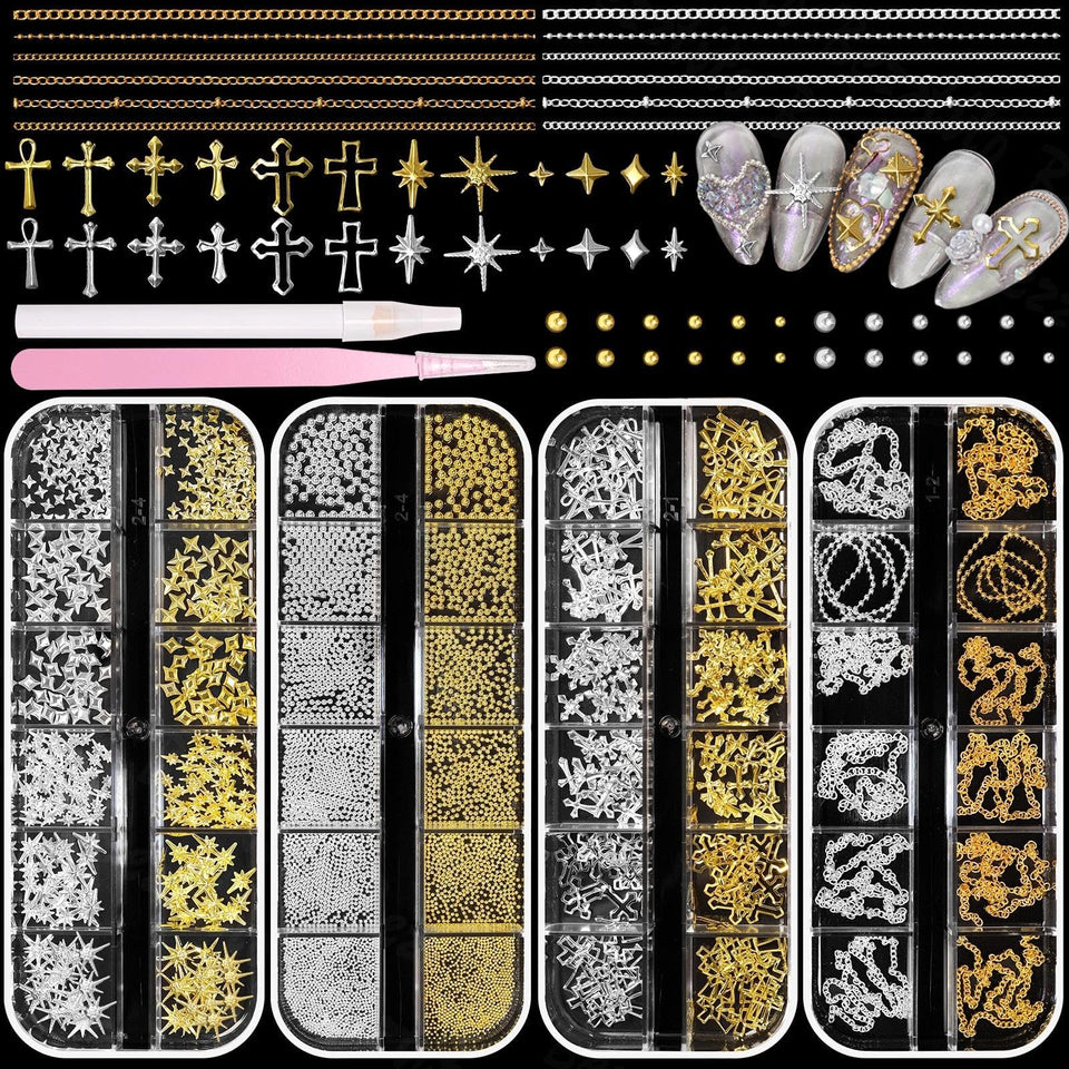 bezztito front packaging showing kit contents and versatile manicure options