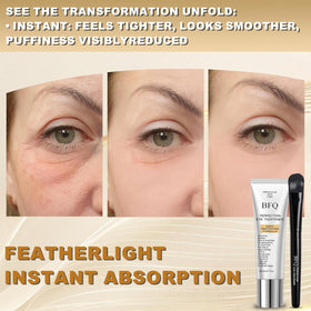BFQ before and after eye comparison demonstrating reduced fine lines