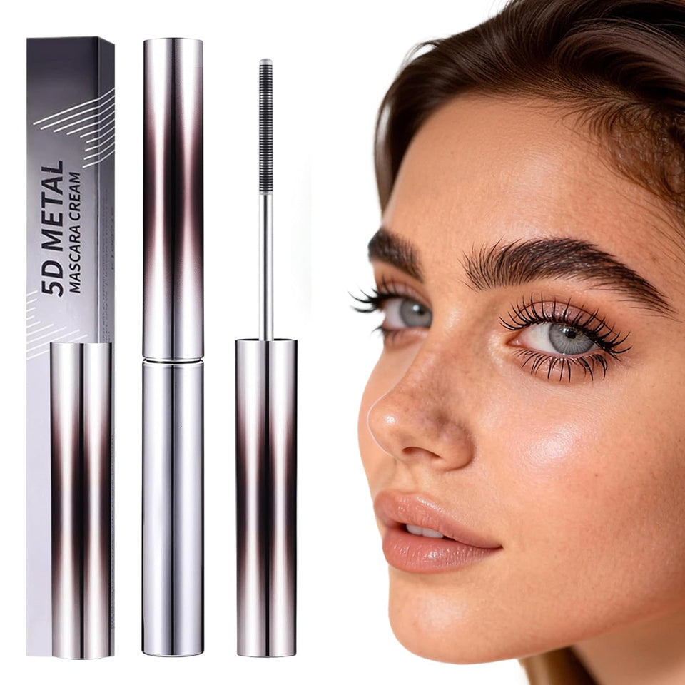 BFQ iron wand mascara front packaging showing sleek tube and label benefit