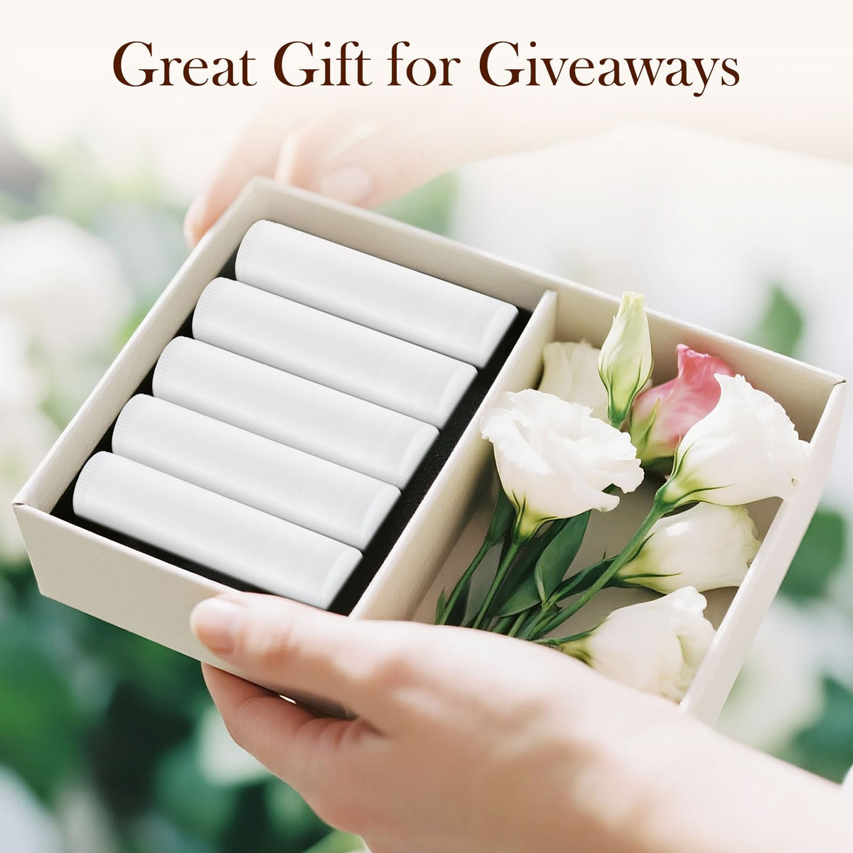 BFZMSLY event favor display illustrating polished reusable gift presentation