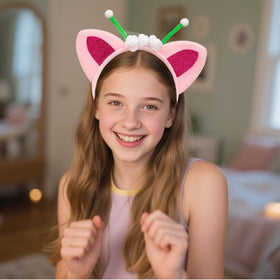 Bgfhna headbands worn by model demonstrating comfortable fit and style