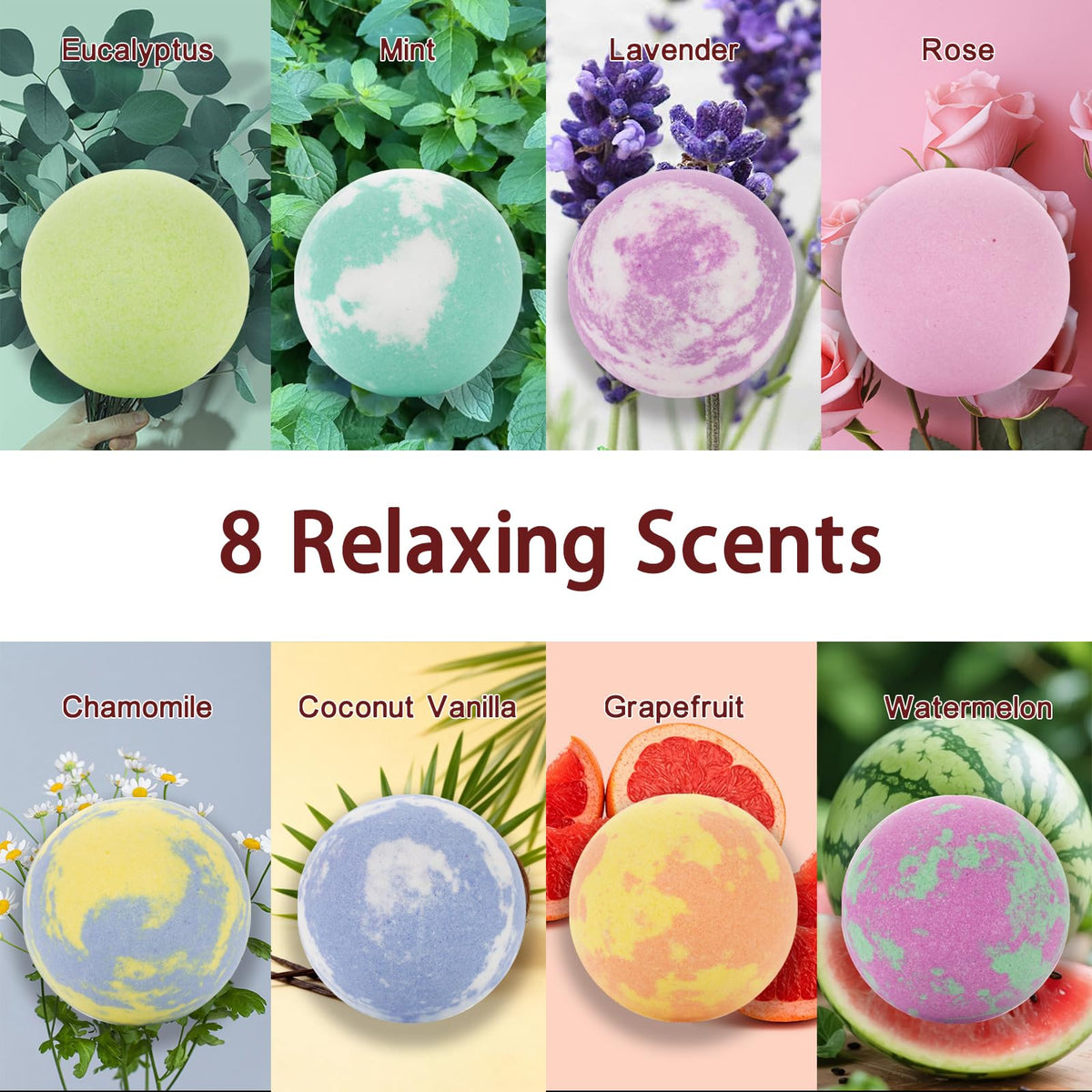 Bgiscaw bath bomb fizzing in tub delivering fragrant aromatherapy and relaxing soak