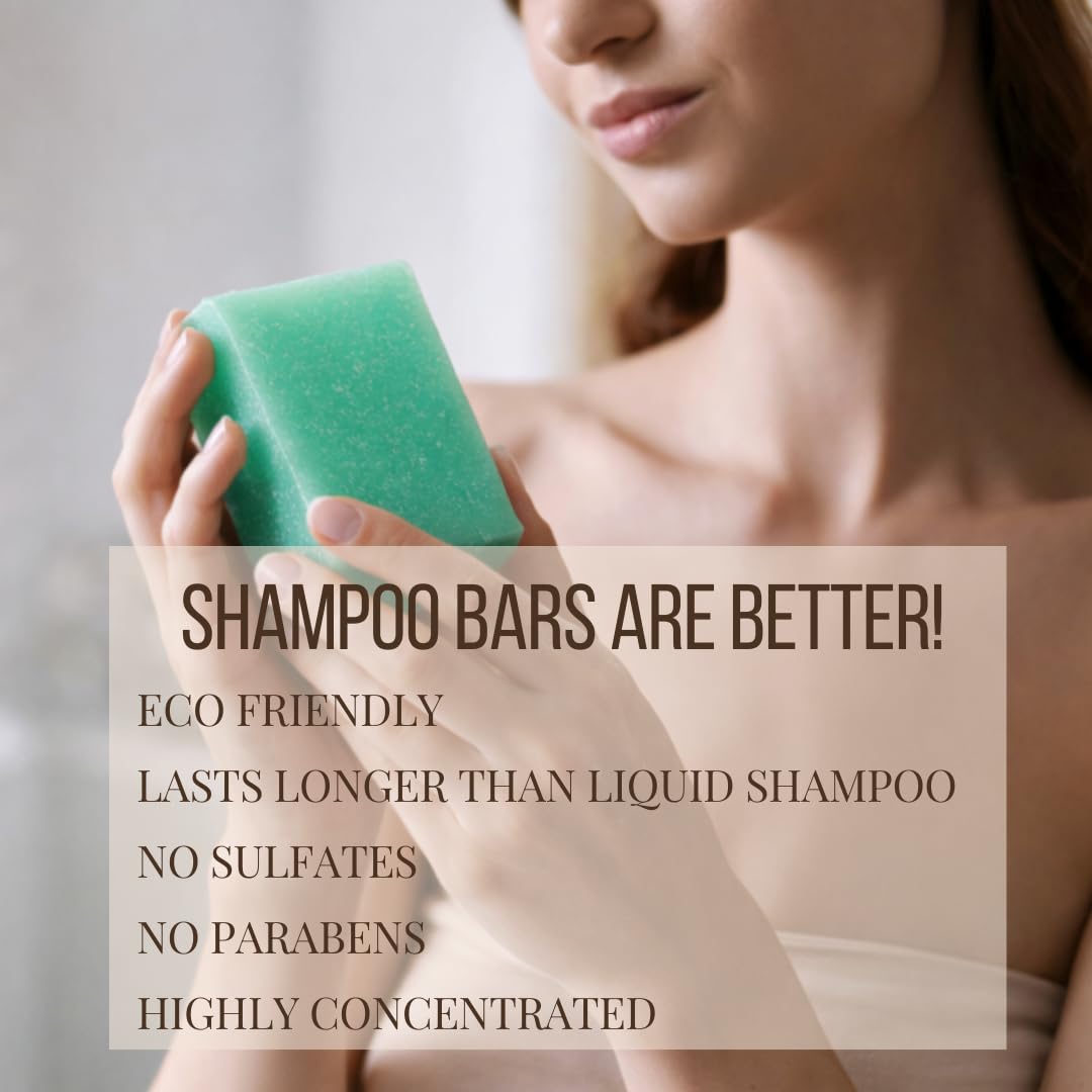 Big Crazy Buffalo lathering bar in wet hands demonstrating gentle foam and cleansing