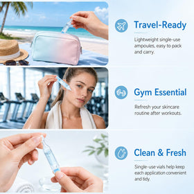 BIGBIO ingredient label close-up, clear 5% 4D hyaluronic acid information