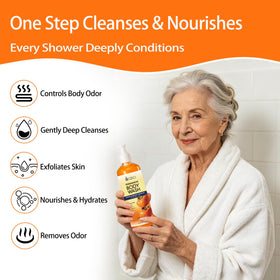 BIGBIO pump and label detail highlighting natural extracts and gentle formula benefits