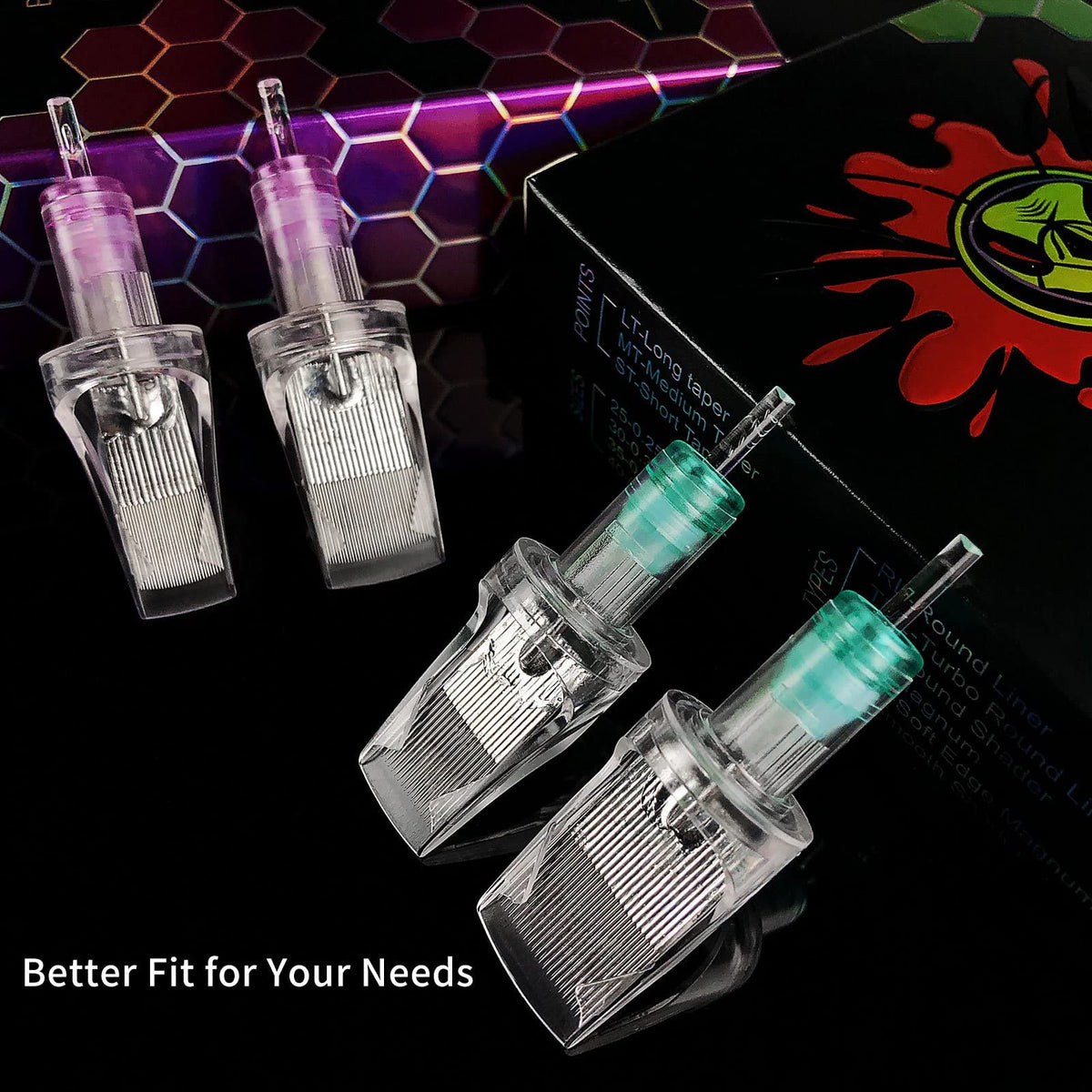 BIGWASP cartridge installed in a rotary pen device demonstrating ergonomic fit and smooth operation