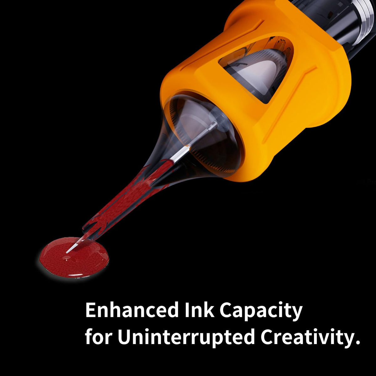 BIGWASP energy finger ledge detail on cartridge improves grip and steady control