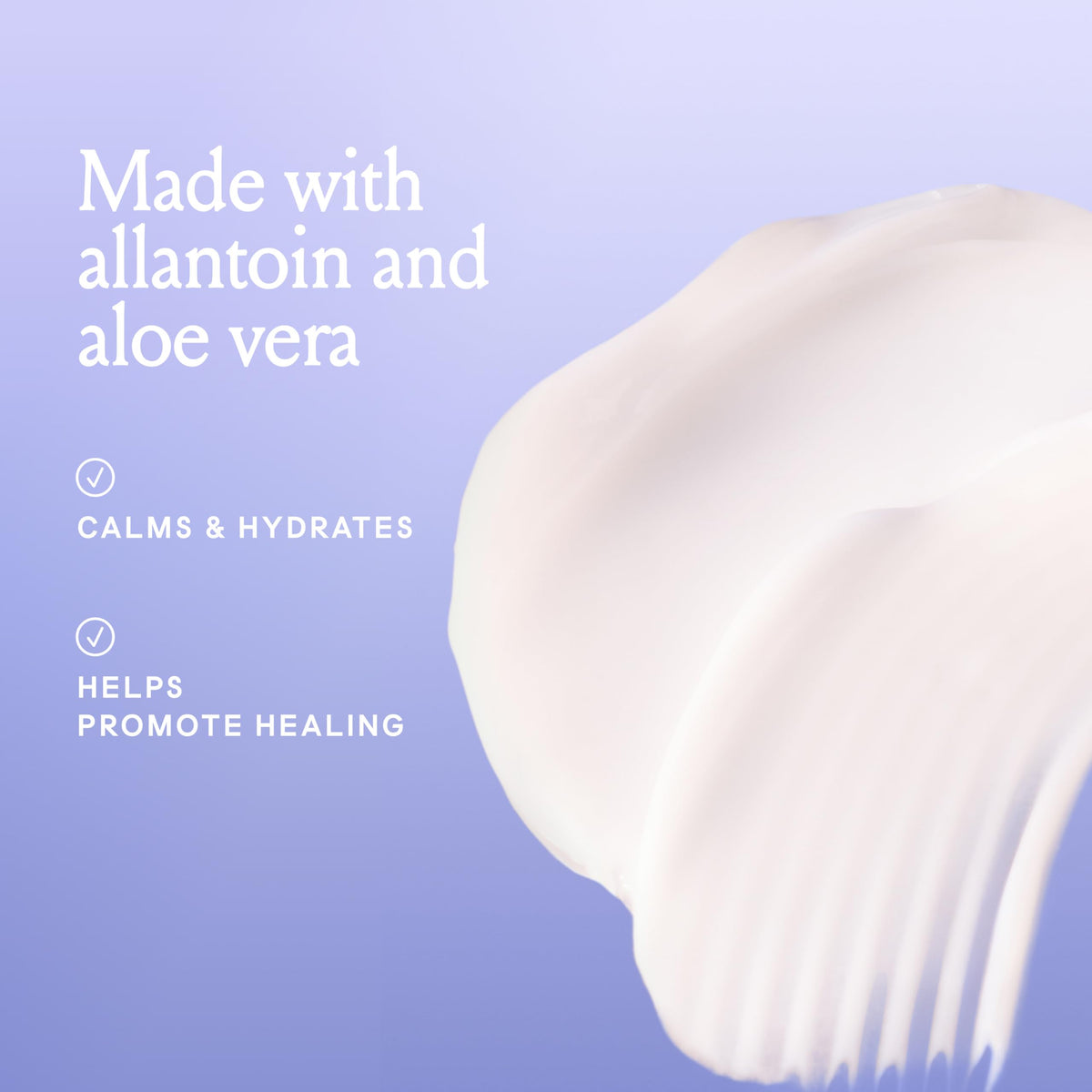Billie aloe vera close-up highlighting soothing, cooling hydration