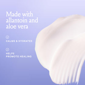 Billie aloe vera close-up highlighting soothing, cooling hydration