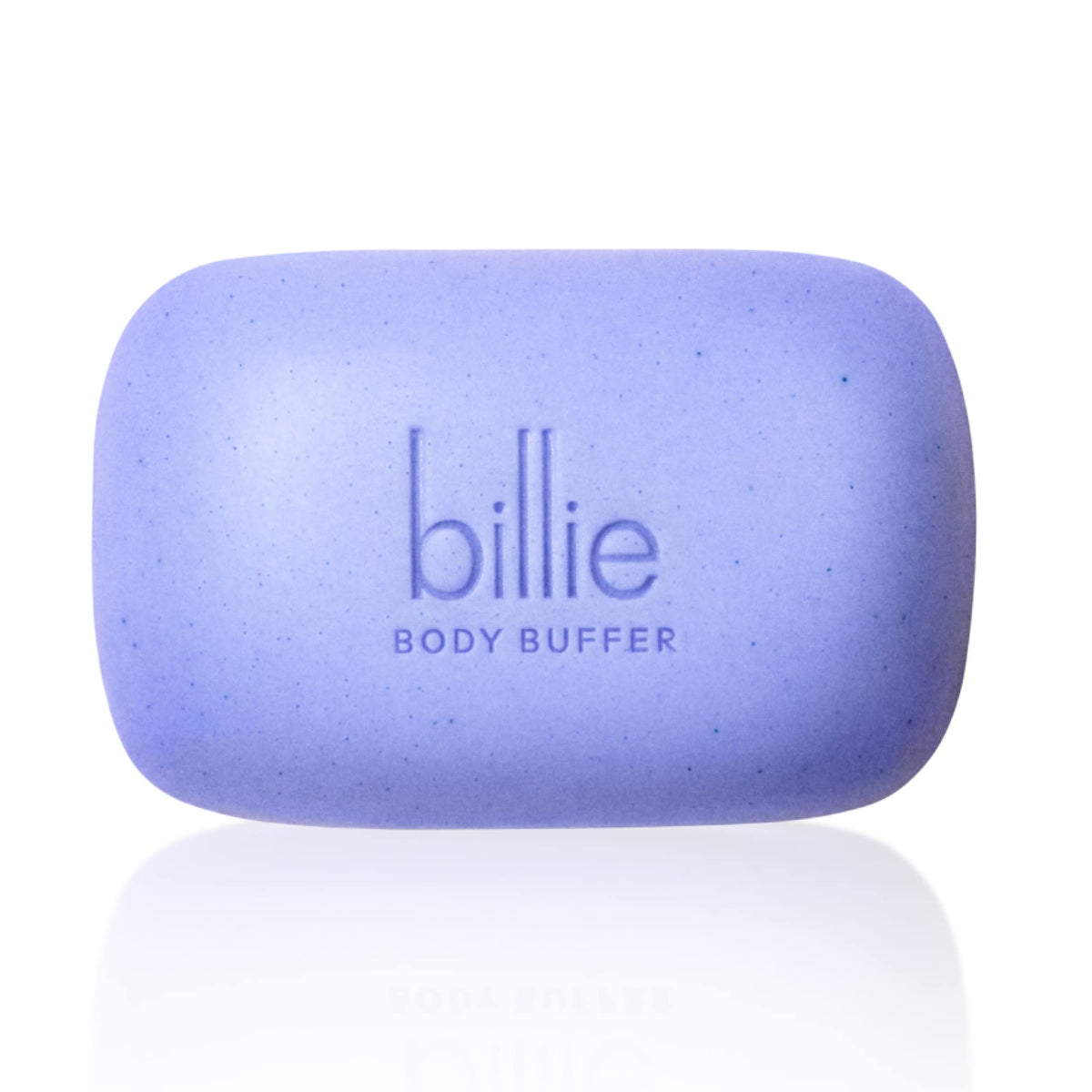 Billie Body Buffer front packaging showing bar and brand for easy identification