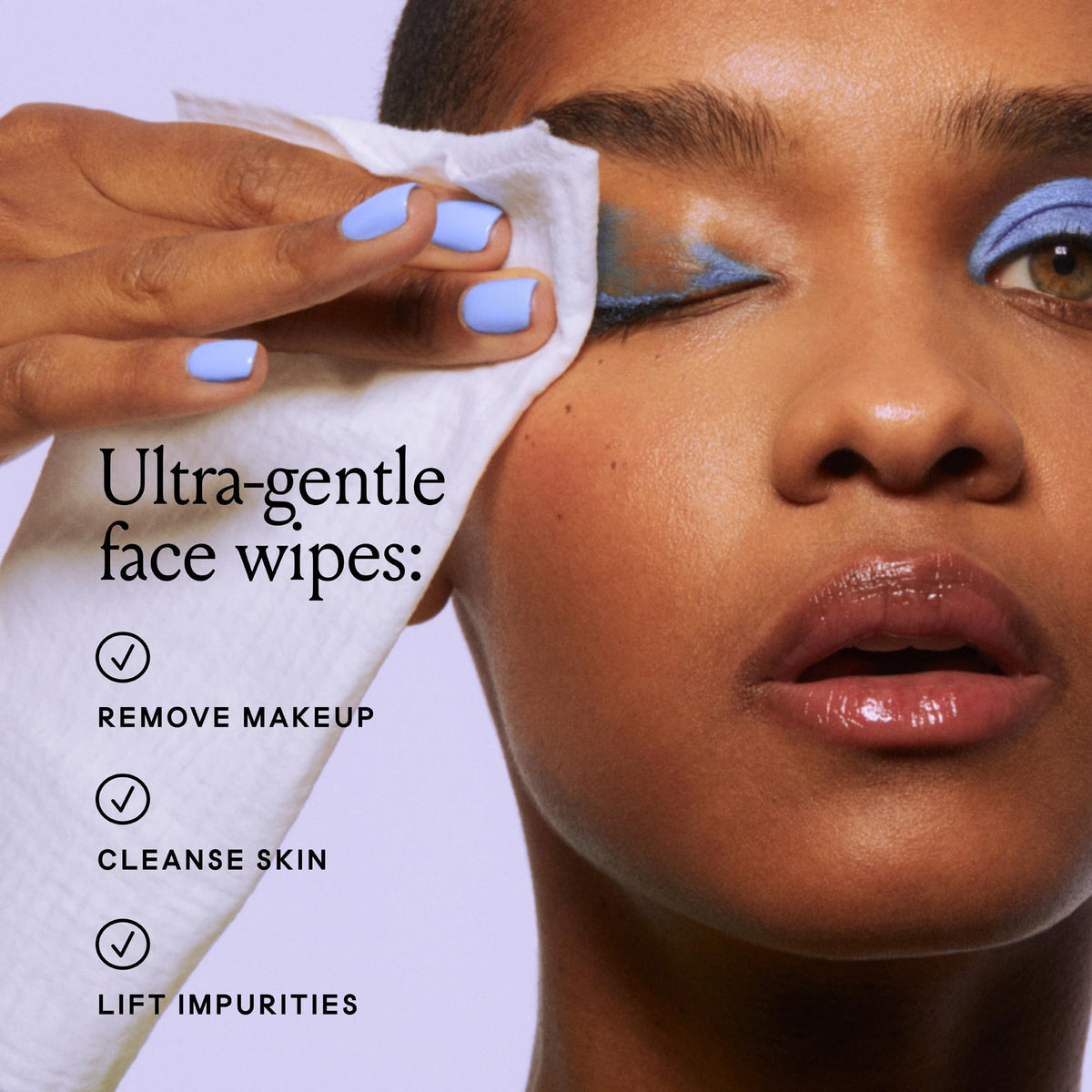 Billie Wonder Wipes textured weave close-up for effective dirt lifting