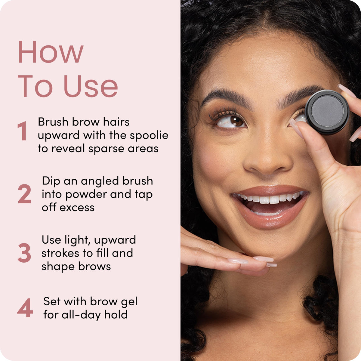 billion dollar brows compact on vanity illustrating daily routine convenience