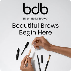 billion dollar brows model applying brows demonstrates natural shaping benefit