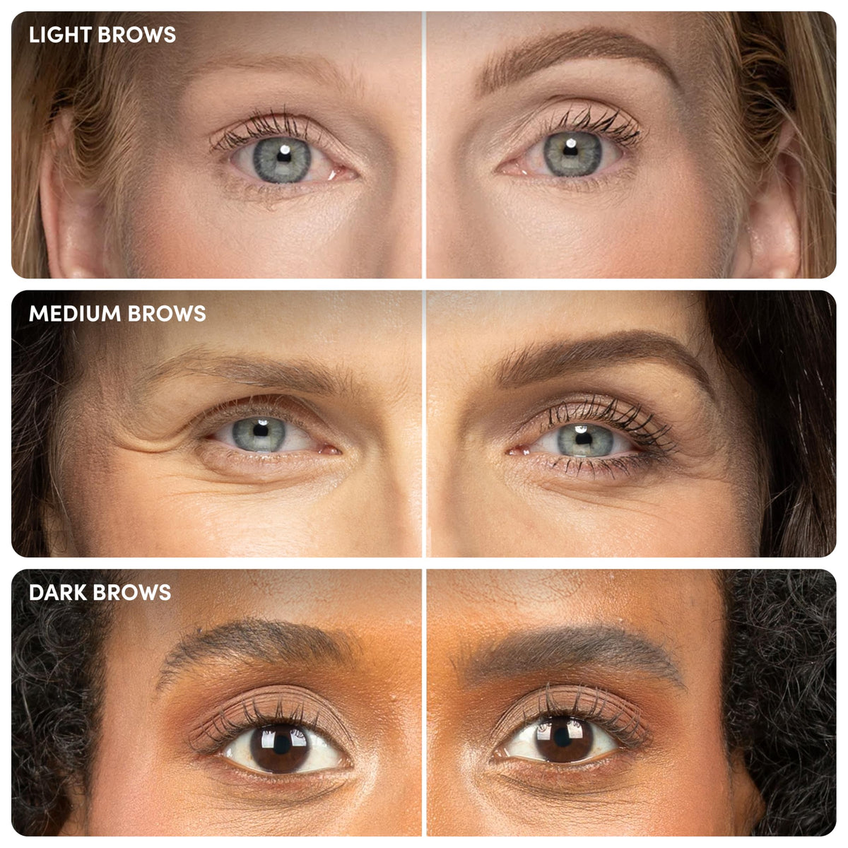 billion dollar brows pencil in hand scale demonstrating portable size