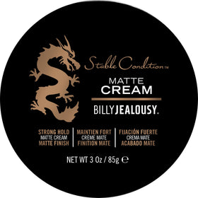 Billy Jealousy front packaging showing clean, modern label and 3 oz jar benefit clarity