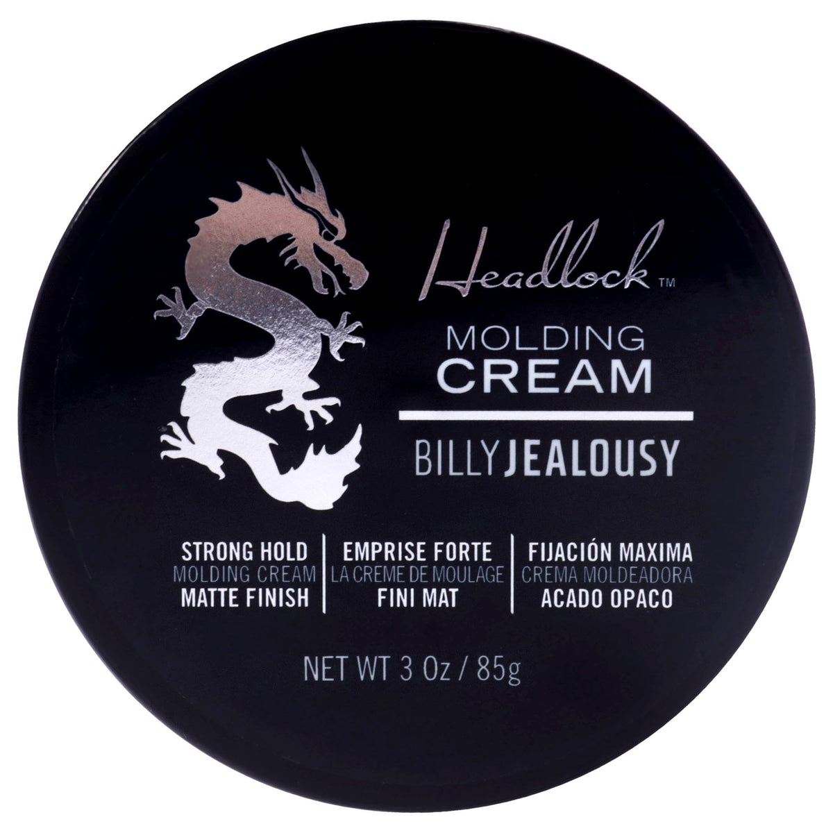 Billy Jealousy front tube displayed clearly, strong hold visible benefits