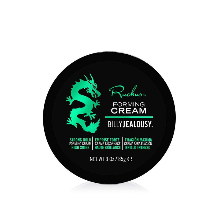 Billy Jealousy front packaging showing 3 oz puck and label for clear identification and appeal
