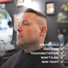 Billy Jealousy staged on bathroom vanity among grooming tools showing everyday usability benefit