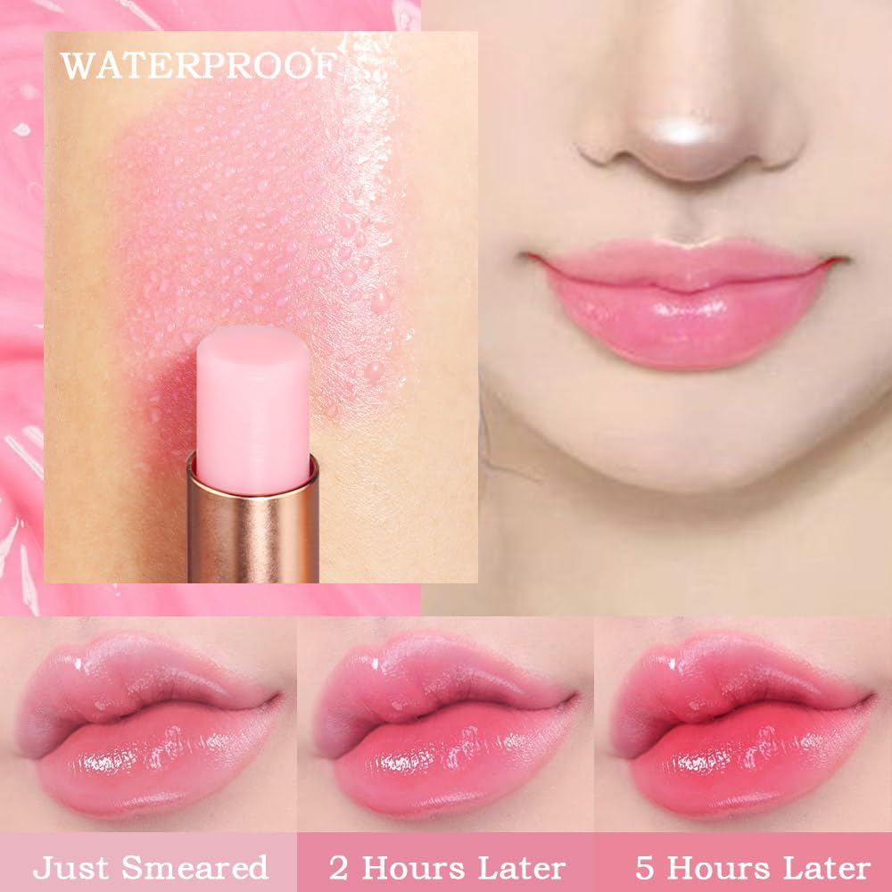 BINGBRUSH close-up of peach stick texture highlighting moisturizing effect