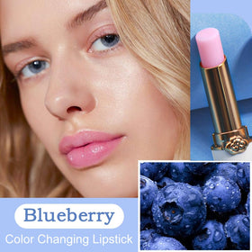 BINGBRUSH three lipsticks with caps off revealing balm shape and ease-of-use