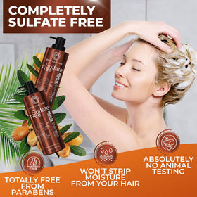 BINGO HAIR CARE conditioner creamy application on hair for deep hydration and detangling
