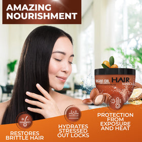 BINGO HAIR CARE after-treatment on color-treated hair showing improved smoothness