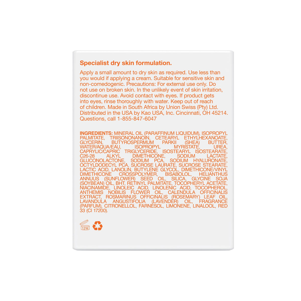 Bio-Oil being applied to elbow demonstrating targeted care for rough areas