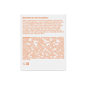 Bio-Oil being applied to elbow demonstrating targeted care for rough areas