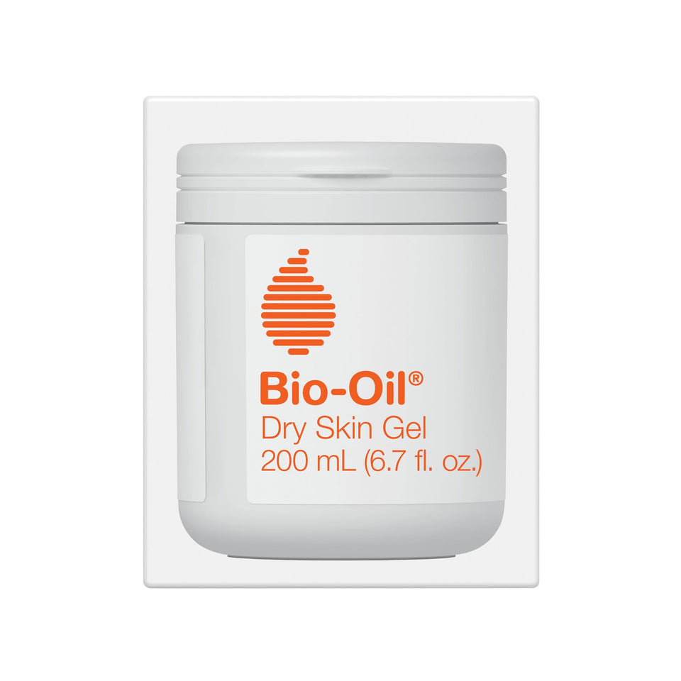 Bio-Oil front packaging showing gel bottle and label, easy identification