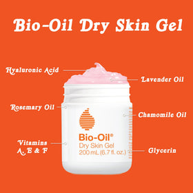 Bio-Oil held in hand to illustrate 6.7 oz size and travel-friendly convenience