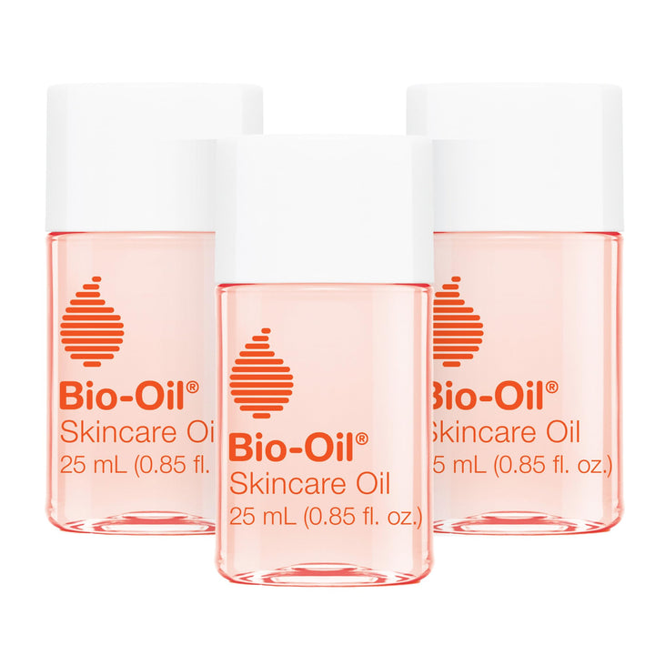 Bio-Oil front packaging showing travel-size pack and clear branding benefit compact care
