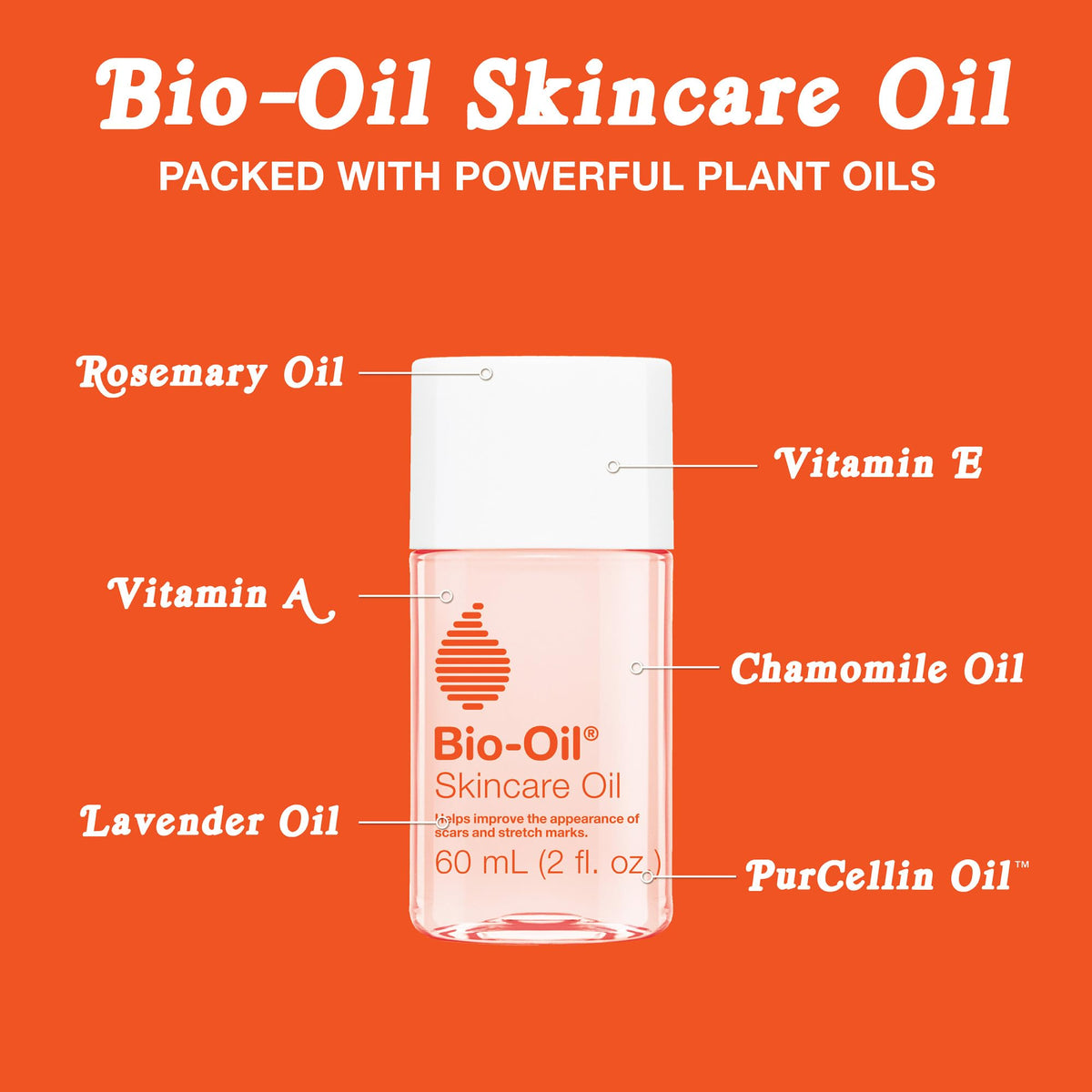 Bio-Oil used on hair and beard to nourish and reduce frizz